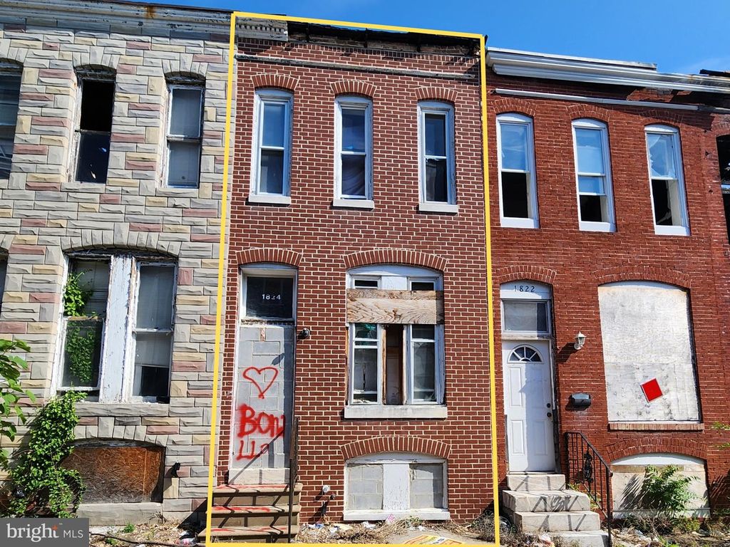 Image 1 of property listing at 1824 W FAIRMOUNT AVE, Baltimore, MD 21223