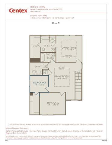 26427 Cedar Sedge Drive, Magnolia, TX 77355