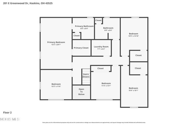 201 E Greenwood Drive, Haskins, OH 43525