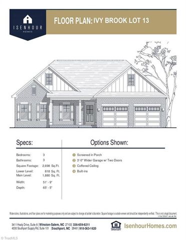 278 Vine Ridge Drive, Winston-salem, NC 27127
