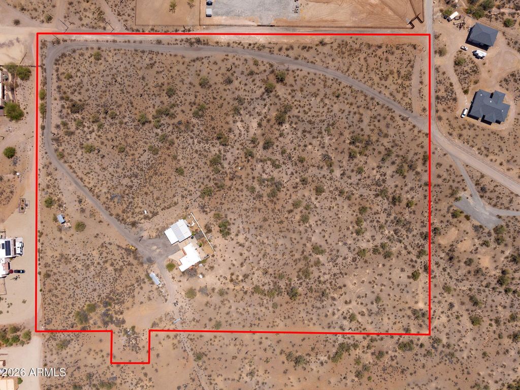 43513 N 261ST Avenue, Morristown, AZ 85342 — exterior