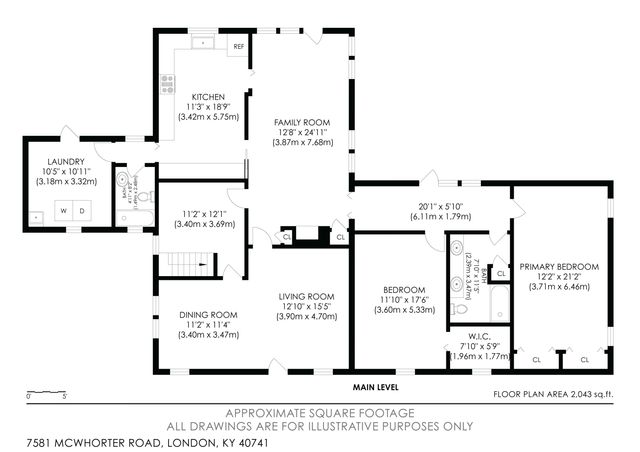 7581 MCWHORTER Road, London, KY 40741