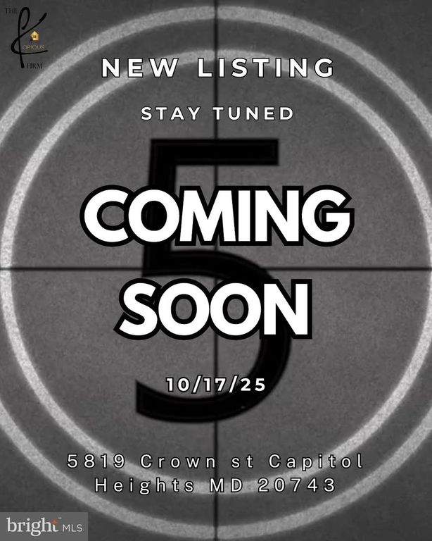 5819 CROWN ST, Capitol Heights, MD 20743