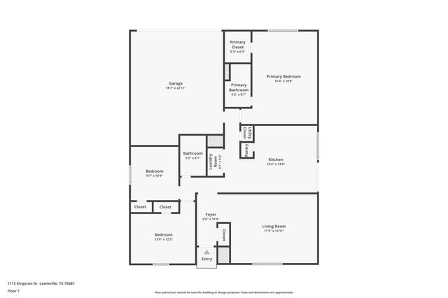 1113 Kingston Drive, Lewisville, TX 75067