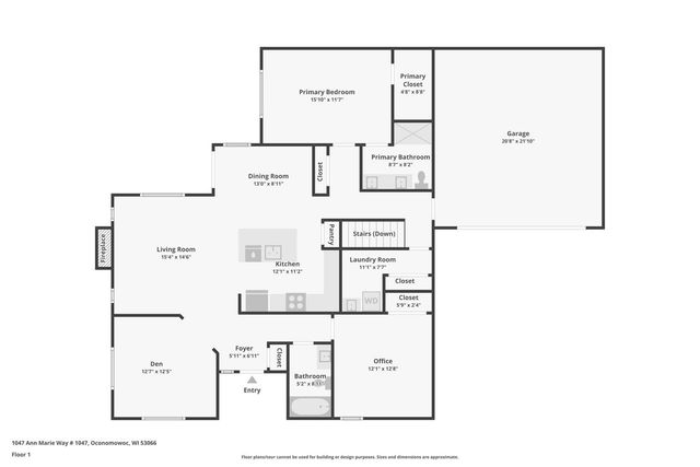 1047 Ann Marie WAY, Oconomowoc, WI 53066