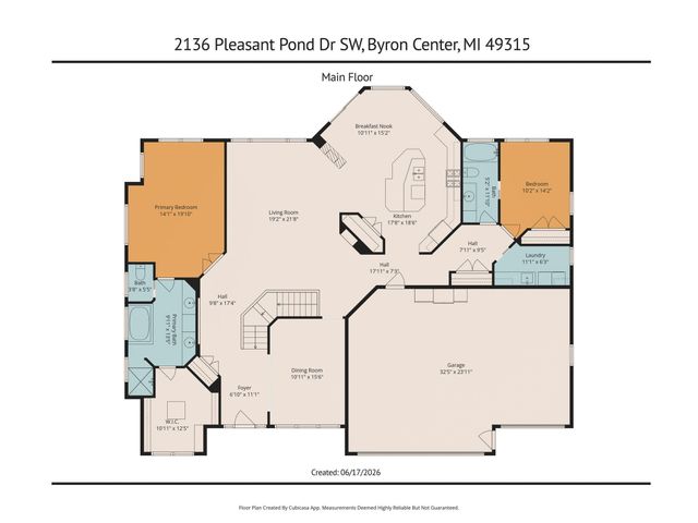 2136 Pleasant Pond Drive SW, Byron Center, MI 49315