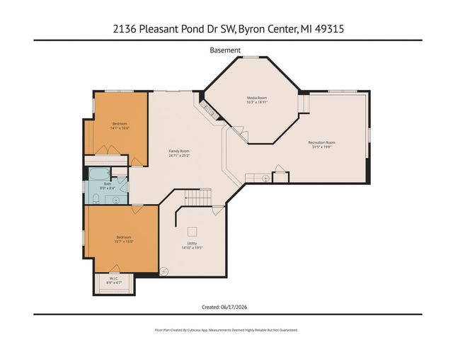 2136 Pleasant Pond Drive SW, Byron Center, MI 49315