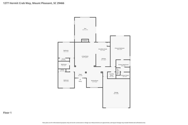 1277 Hermit Crab Way, Mount Pleasant, SC 29466