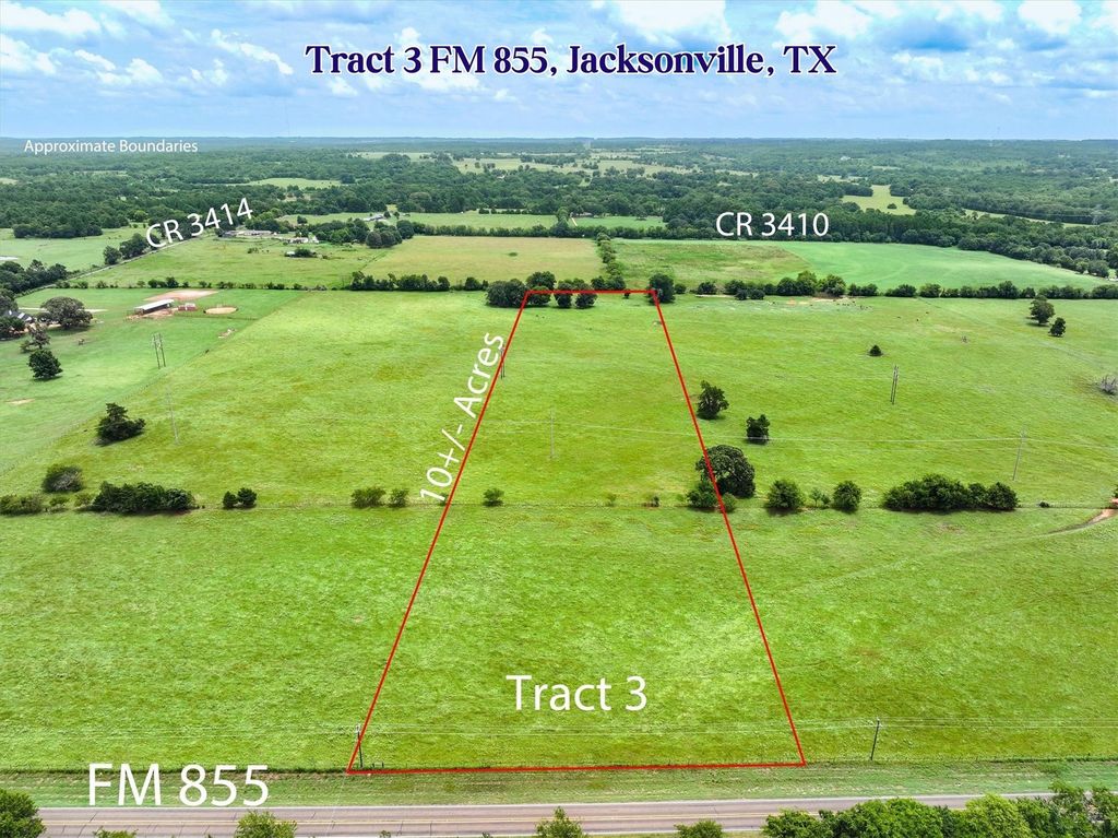 Tract 3 FM 855, Jacksonville, TX 75766