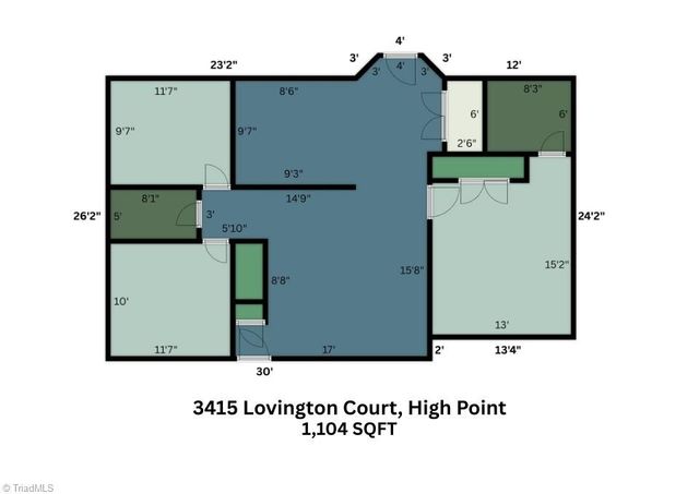 3415 Lovington Court, High Point, NC 27260
