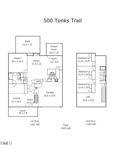 500 Tonks Trail, Holly Springs, NC 27540