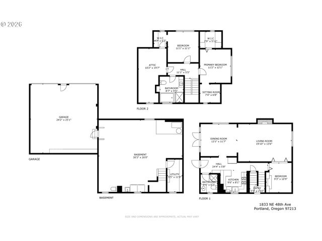1833 Ne 48TH Ave, Portland, OR 97213