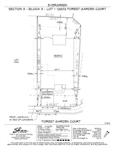 12802 Forest Garden Court, Conroe, TX 77302