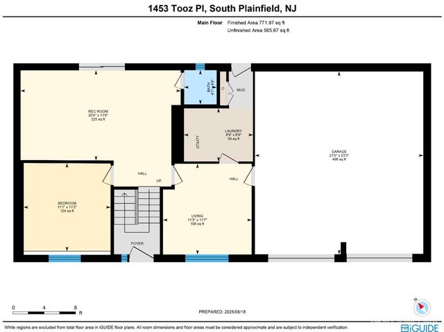 1453 Tooz Place, South Plainfield, NJ 07080