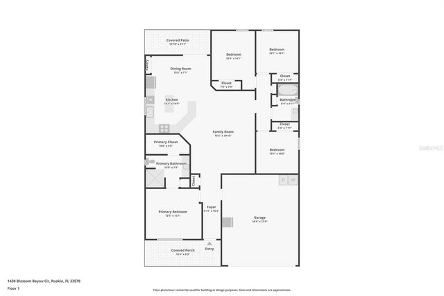 1438 BLOSSOM BAYOU CIRCLE, Ruskin, FL 33570