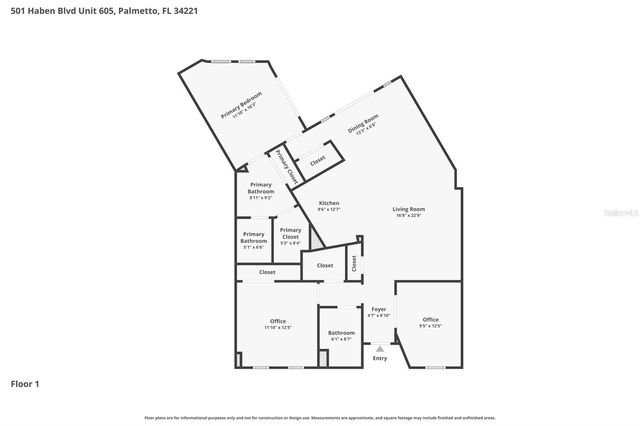 501 HABEN BOULEVARD 605, Palmetto, FL 34221