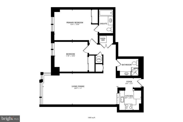 1150 K St NW Apt 1008, Washington, DC 20005