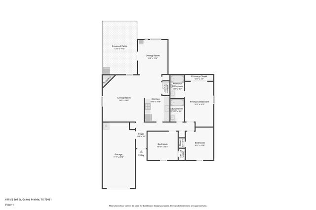 618 SE 3rd Street, Grand Prairie, TX 75051