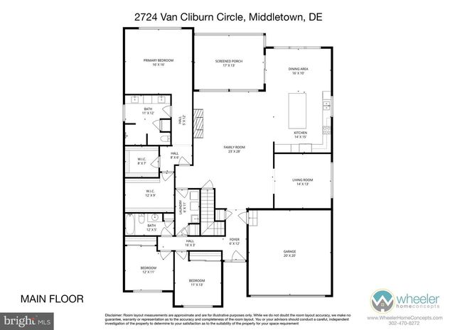 2724 VAN CLIBURN CIR, Middletown, DE 19709