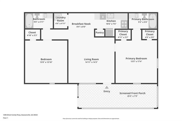 1398 Elliott Family Parkway, Dawsonville, GA 30534