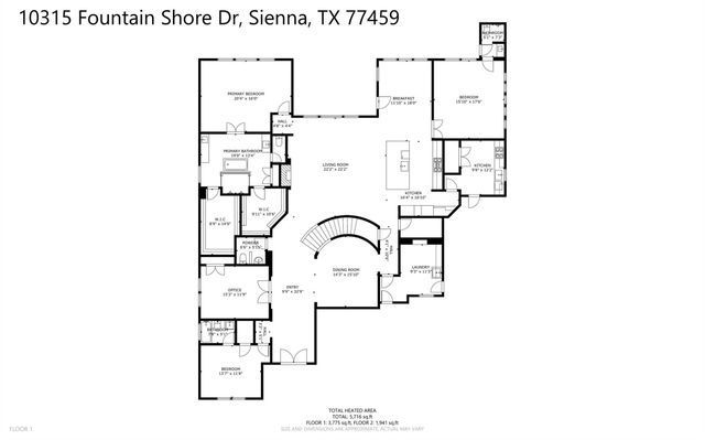 10315 Fountain Shore Drive, Missouri City, TX 77459