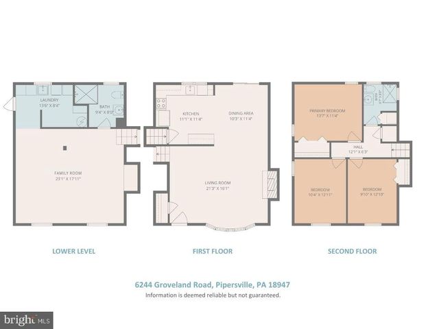 6244 GROVELAND RD, Pipersville, PA 18947