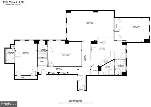 1901 WALNUT ST #2E, Philadelphia, PA 19103