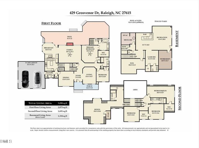 429 Grosvenor Drive, Raleigh, NC 27615