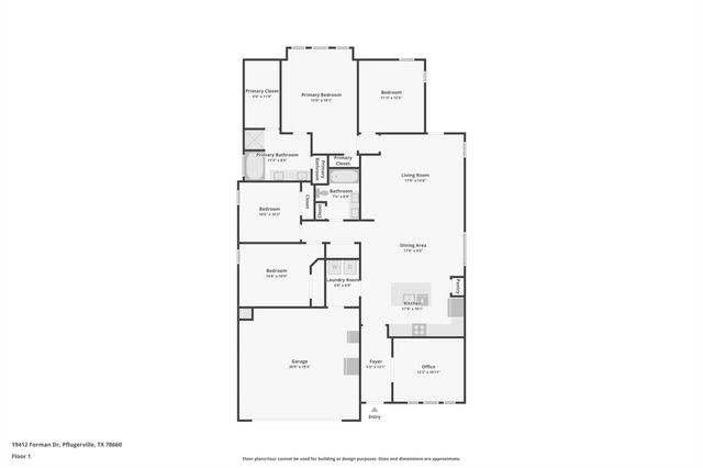 19412 Forman DR, Pflugerville, TX 78660