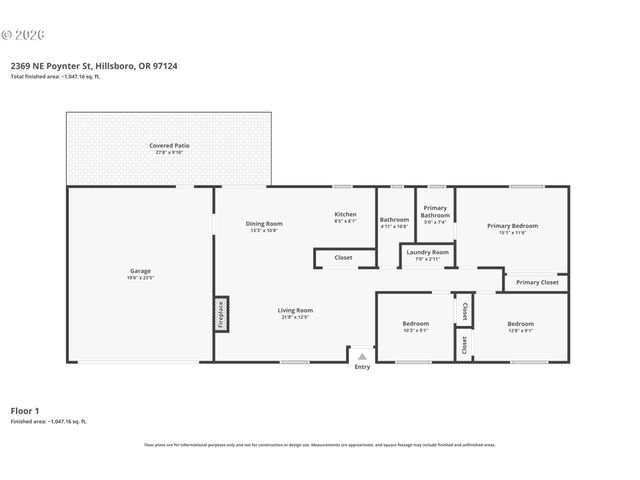 2369 Ne POYNTER St, Hillsboro, OR 97124