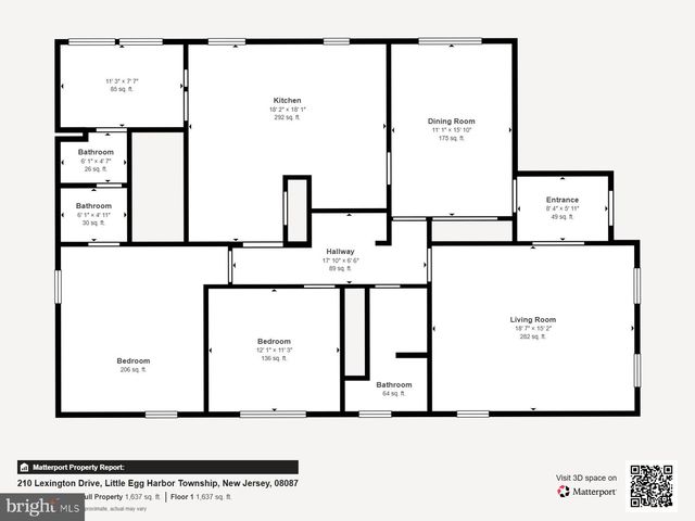210 LEXINGTON DR, Tuckerton, NJ 08087