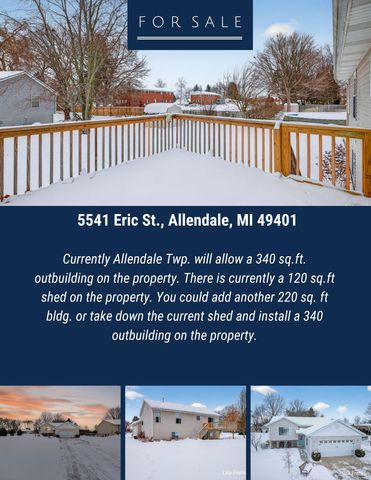 5541 Eric Street, Allendale Twp, MI 49401