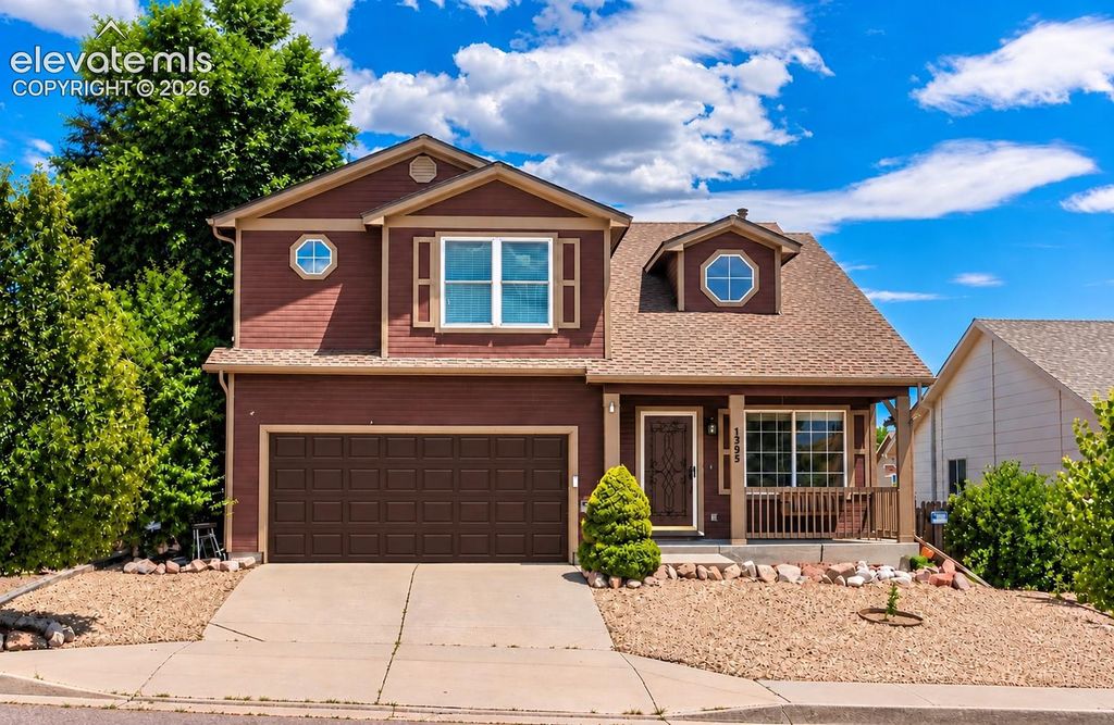 1395 Legend Oak Drive, Fountain, CO 80817 — exterior