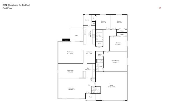 2312 Chinaberry Drive, Bedford, TX 76021