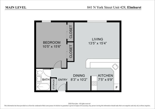 841 N York Street 428, Elmhurst, IL 60126