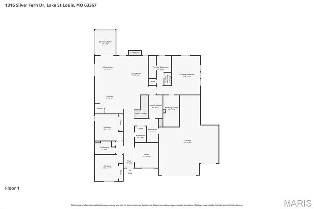 1316 Silver Fern Drive, Lake St Louis, MO 63367
