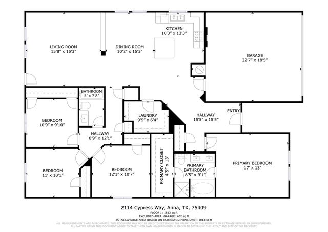 2114 Cypress Way, Anna, TX 75409