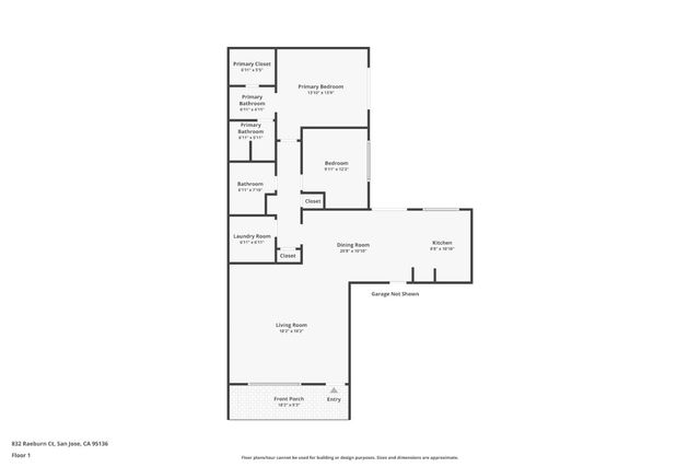 832 Raeburn Court, San Jose, CA 95136