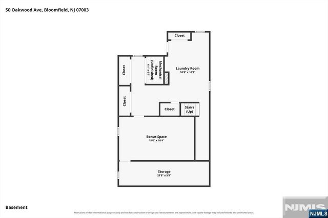 50 Oakwood Avenue, Bloomfield, NJ 07003