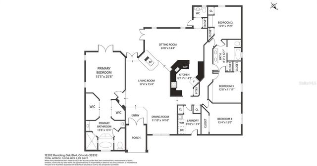 12202 RAMBLING OAK BOULEVARD, Orlando, FL 32832