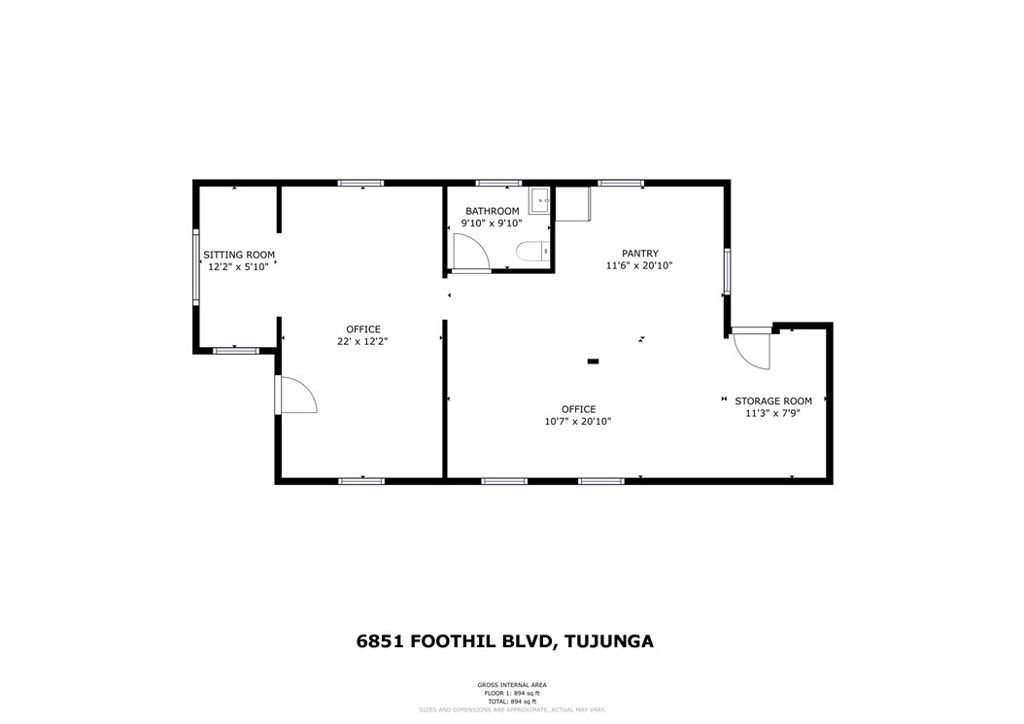 Image 29 of property listing at 6851 Foothill, Tujunga, CA 91042