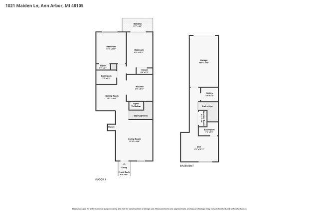 1021 Maiden Lane, Ann Arbor, MI 48105