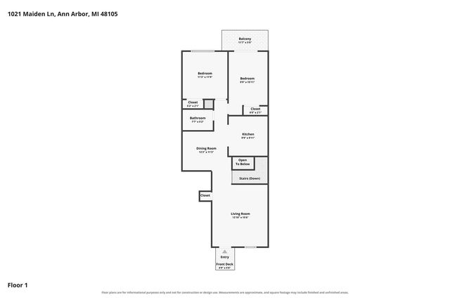 1021 Maiden Lane, Ann Arbor, MI 48105