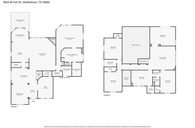 5034 W Fall Drive, Midlothian, TX 76065