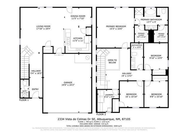 2334 Vista De Colinas Drive SE, Rio Rancho, NM 87124