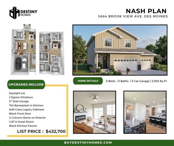 5664 Brook View Avenue, Des Moines, IA 50317