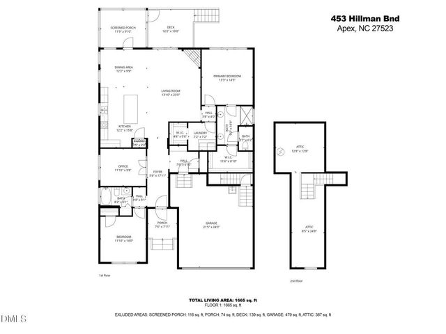 453 Hillman Bend, Apex, NC 27523