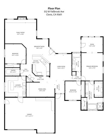 512 W Fallbrook Avenue, Clovis, CA 93611