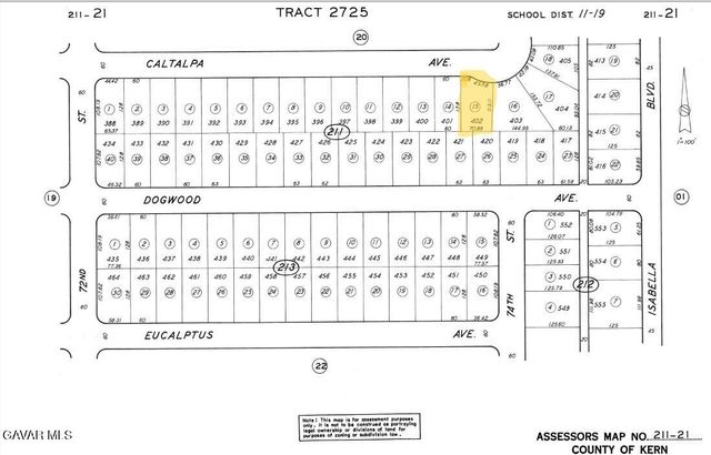 0 Vac Caltalpa Avenue, California City, CA 93505