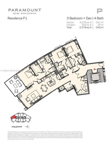 851 NE 1st Ave 1701, Miami, FL 33132